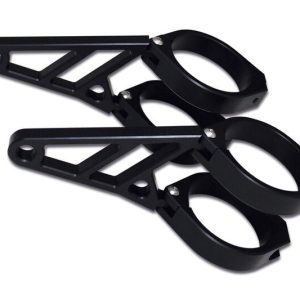 HIGHSIDER CNC ALU HEAD BRACKET 47-54MM BLK