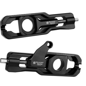 Bonamici Racing Chain Adjuster With Caliper Support For Kawasaki ZX-6R (2024 - Onwards) - Black