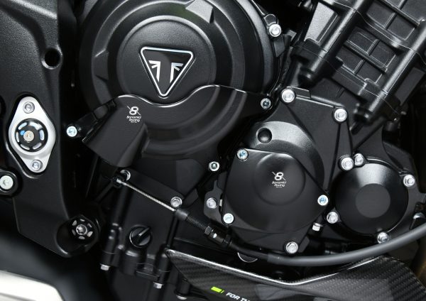 Bonamici Racing Aluminum engine protection right side (clutch) Triumph Street Triple 765 S/R/RS 17> - Image 3