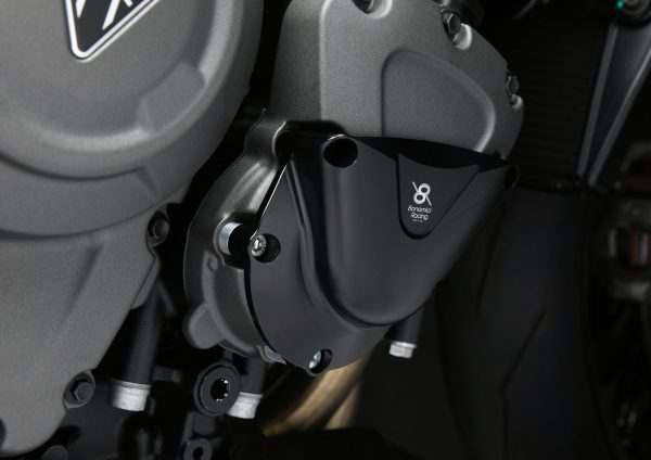 Bonamici Racing Aluminum engine protection right side Triumph Speed Triple 1200 RR/RS 22> - Image 4