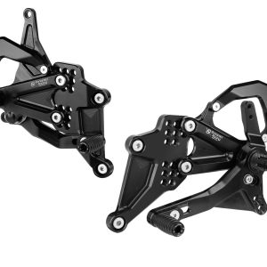 Bonamici PRO Racing Rearsets For Kawasaki ZX-6R (2020 - Onwards)