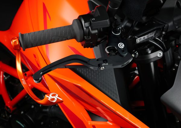 Bonamici Racing Aluminum brake lever for KTM 890 Duke R 21-23 - 1390 Super Duke 24> - Brembo MCS - Triumph Street Triple 765 RS 23> - Image 3