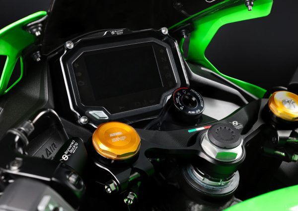 Bonamici Racing Top Triple Clamp For Kawasaki ZX-4R/RR (2023 - Onwards) - Black - Image 3