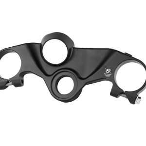 Bonamici Racing Top Triple Clamp To Suit Kawasaki Ninja ZX-6R (2020 - Onwards) - Street Version - Black