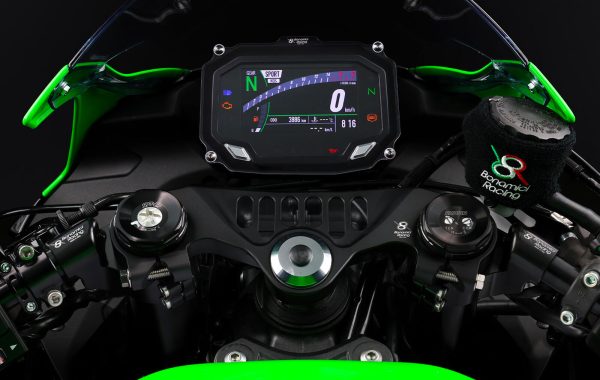 Bonamici Racing Top Triple Clamp To Suit Kawasaki Ninja ZX-6R (2020 - Onwards) - Street Version - Black - Image 3