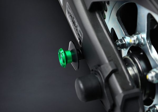Bonamici Racing Aluminum swing arms spools 8mm EVO racing - GREEN - Image 3
