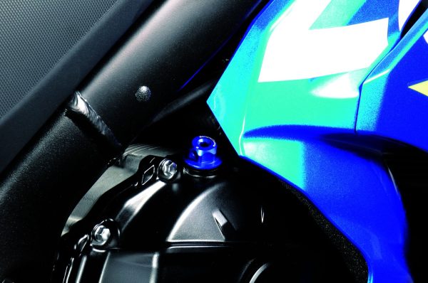 Bonamici Racing Aluminum oil cap for Suzuki M20x1,5 - BLUE - Image 4