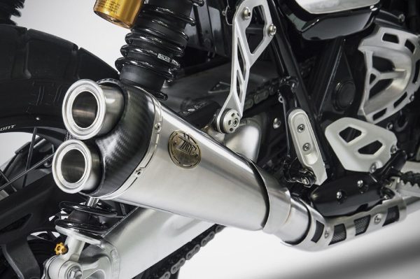 Zard Stainless Steel Full Exhaust For Triumph Scrambler 1200 (2021 - 2023) - Street Version - Image 3