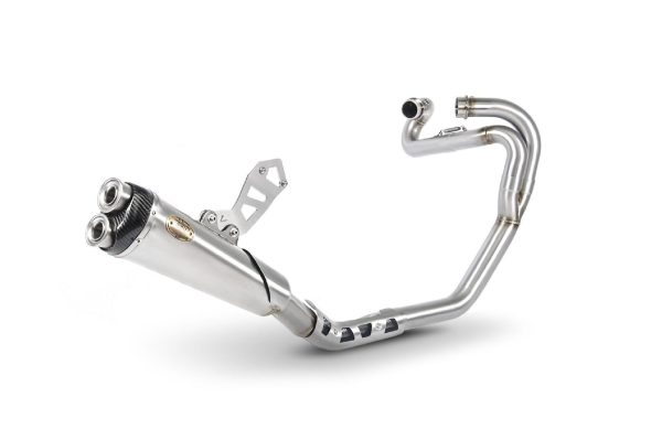 Zard Stainless Steel Full Exhaust For Triumph Scrambler 1200 (2021 - 2023) - Racing Version - Image 4