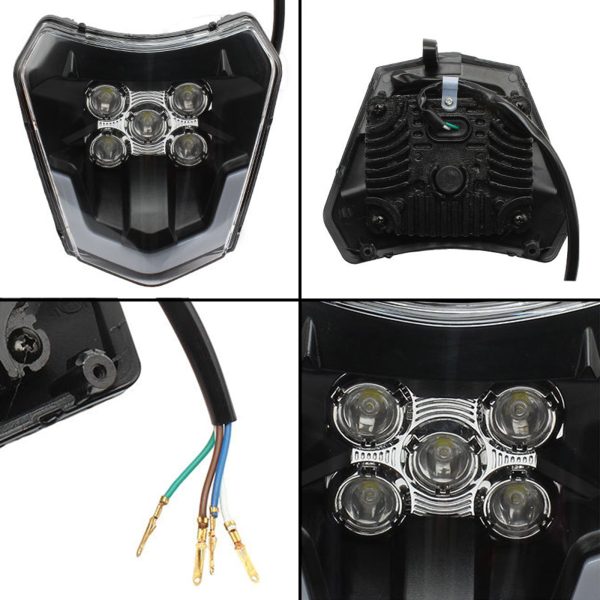 Motorcycle LED Headlight Suitable For XCF SXF EXC KTM XCW 250 300 350 450 500 - Image 5