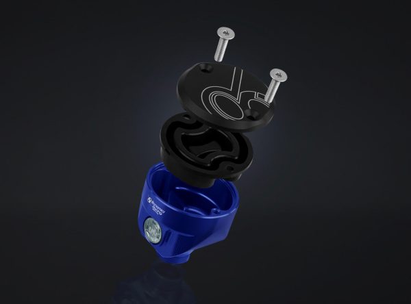 Bonamici Racing 30ml Front Fluid Reservoir Tank (Blue) - Image 4