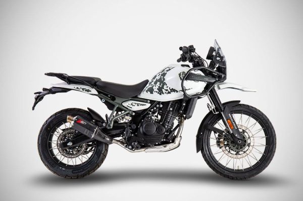 Zard Slip-On Homologated Exhaust For Royal Enfield Himalayan 450 (2024 - Onwards)