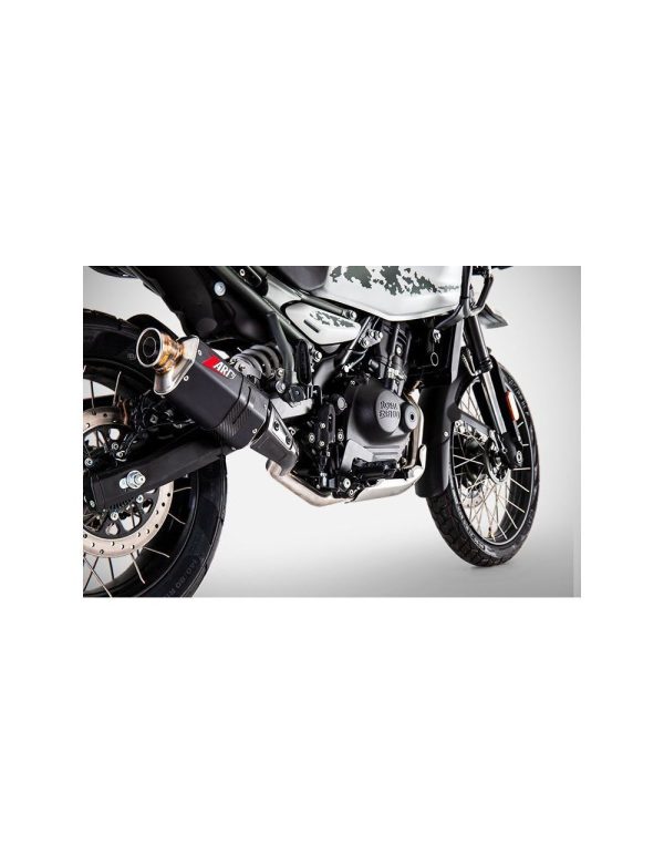 Zard Slip-On Homologated Exhaust For Royal Enfield Himalayan 450 (2024 - Onwards) - Image 4