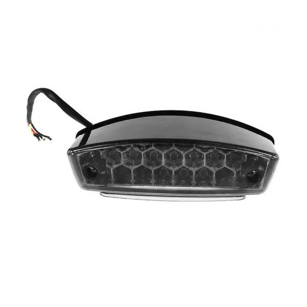 Universal Smoke LED Rear Brake Stop Tail Light With License Plate Light Suitable For Motorcycle - Image 5
