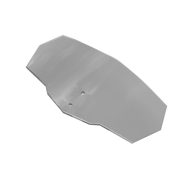 Motorcycle Windshield Clip-On Extension Spoiler Wind Deflector Suitable For Windscreen Smoke - Image 5