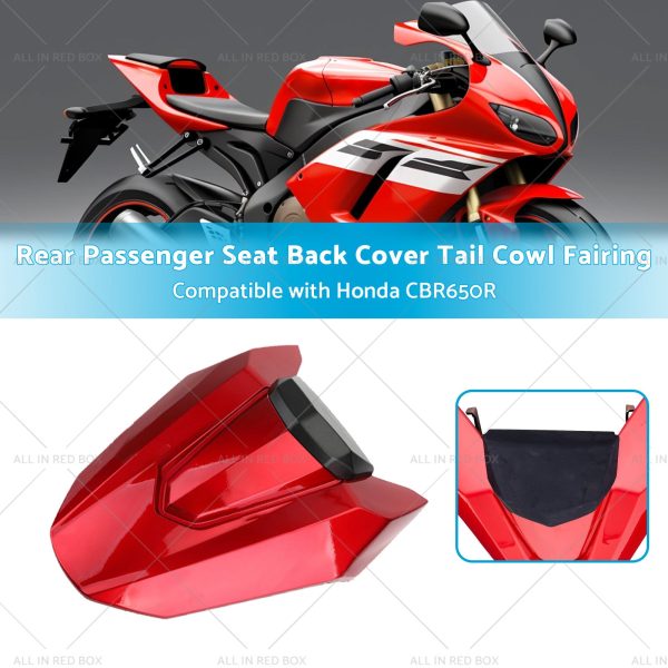Seat Back Cover Tail Cowl Fairing Rear Passenger Suitablefor Honda CBR650R 19-20 - Image 3