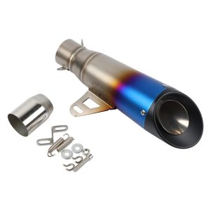 NNEOBA 51mm Universal Motorcycle Exhaust SC Muffler Pipe