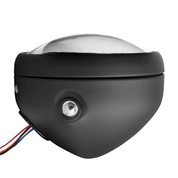 Motorcycle 6. 5inch LED Headlight Spiral Side Mount Bracket Suitable For Cafe Racer - Image 5