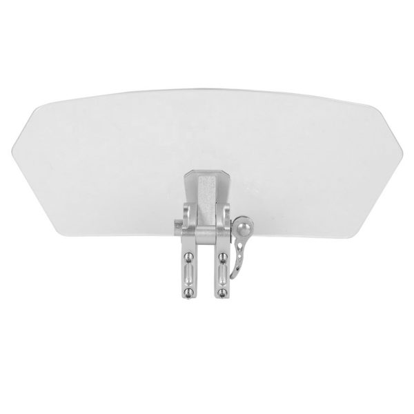 Motorcycle Windshield Extension Clip-On Windscreen Wind Deflector Spoiler - Image 5