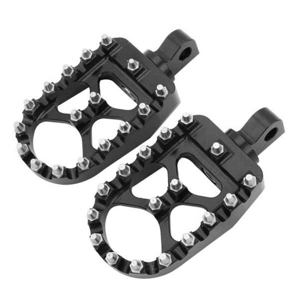 Wide Foot Pegs 360 Degree Roating Suitable For harley Dyna Sportster Fatboy - Image 2