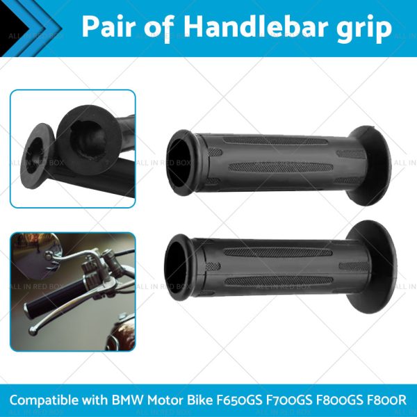 Pair Handlebar Grip Suitable for BMW F650GS F700GS F800GS F800R Without Heating - Image 2