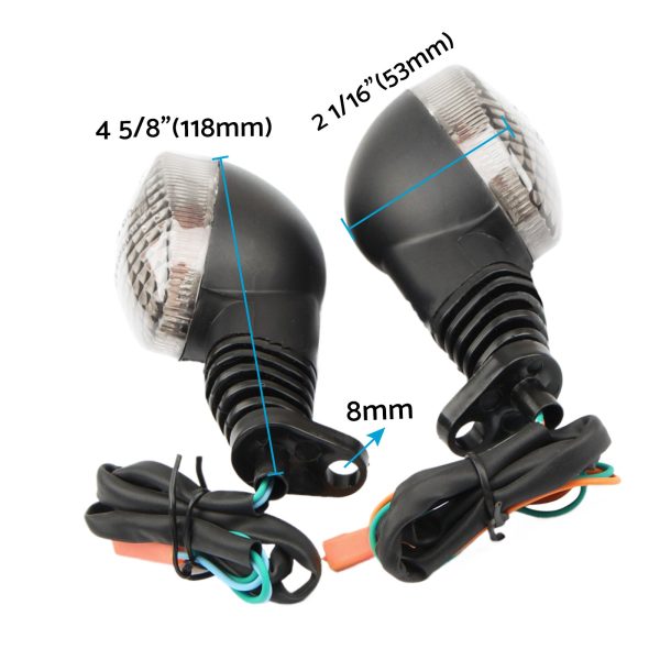 Turn Signal Light Indicator Blinker Suitable For Kawasaki Ninja 250R 2008-2012 / VN 650 2006-2012 - Image 3