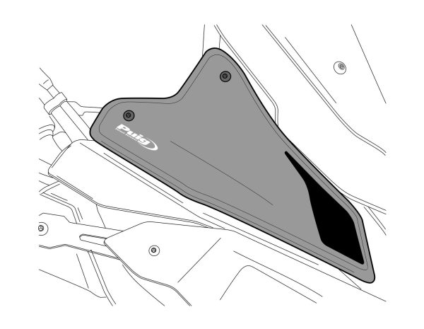 Puig KIT DEFLECTORS SUP. BMW BMW R1300GS 23'- C/SMOKE