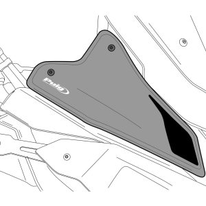 Puig KIT DEFLECTORS SUP. BMW BMW R1300GS 23'- C/BLACK