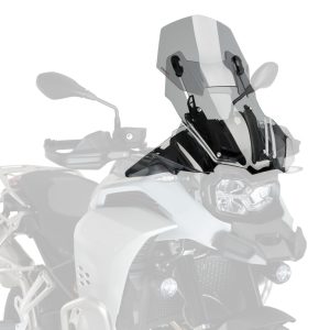 Puig RACING SCREEN + KIT FIX AFRICA TWIN 16'-18' C/RED