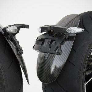 Zard CARBON BACK PLATE-HOLDER FENDER For DUCATI XDIAVEL 16_20