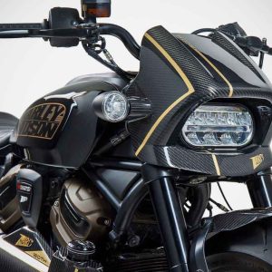 Zard 120TH L.E._ CARBON HEADLIGHT For SPORTSTER S 1250 21_23
