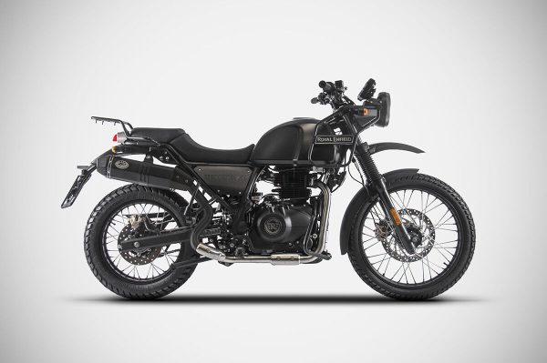 Zard PENTA HIGH M.-BLACK SS RACING SLIP-ON For HIMALAYAN 21_23 - Image 4