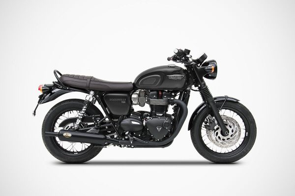Zard BOTTLE SS RACING SLIP-ONS For BONNEVILLE T120/T100 16_20