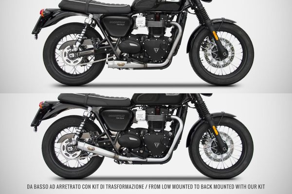 Zard SS RACING LOWTOBACK KIT For T120 M.Y. 16-20/T100 M.Y. 17-20 16_23 - Image 3