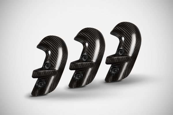 Zard Carbon Header Heat Shield For Triumph Rocket 3 (2021 - Onwards) - Image 3