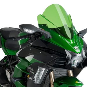 Puig Z-RACING SCREEN KAWASAKI NINJA H2 SX 18' C/GREEN