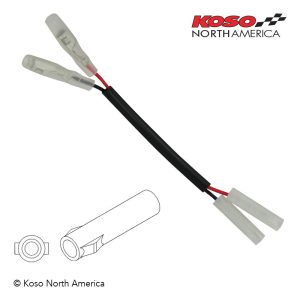 KOSO BLINKER WIRE ADAPTERS | model specific - For Triumph