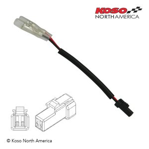 KOSO BLINKER WIRE ADAPTERS | model specific - For MV