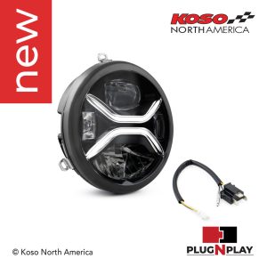 Koso ZENITH | LED Headlight for Harley-Davidson