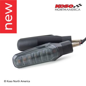 Koso Z5 TURN SIGNALS SMOKE LENS (PAIR)