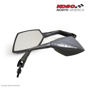Koso APEX | Mirrors - matte black shell/clear lens