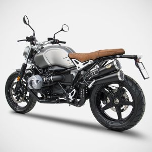 Zard THUNDERBOLT-BLACK SS E5 SLIP-ON For BMW R nine T Scrambler 21_23