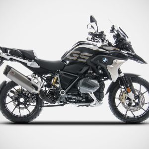 Zard SS E5 SLIP-ON AND CARBON END CAP For BMW R 1200 GS 19_20