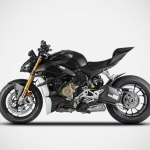Zard TITANIUM RACING COMPENSED SLIP-ONS KIT For DUCATI STREETFIGHTER V4 20_23