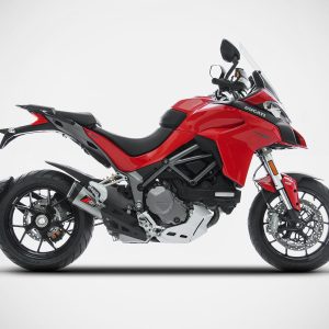 Zard SS RACING SLIP-ON WITH TITANIUM SLEEVE For DUCATI MULTISTRADA 1260 18_19