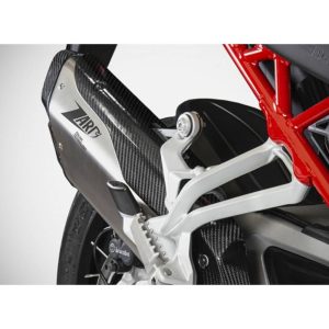 Zard TITANIUM E5 SLIP-ON AND CARBON END CAP For DUCATI MULTISTRADA V4/V4S 21_23