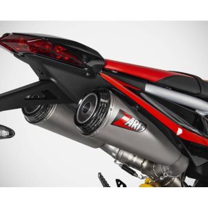Zard TOP GUN-SS RACING SLIP-ONS For DUCATI HYPERMOTARD 950/SP 19_23