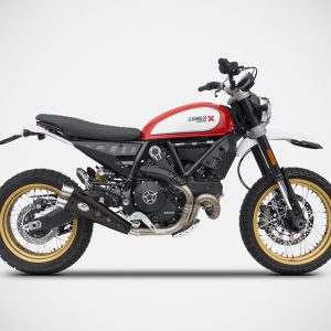Zard SPECIAL ED.-SS E5 SLIP-ON For DUCATI SCRAMBLER DESERT SLED 17_19