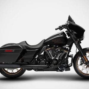 Zard POLISHED SS RACING SLIP-ONS For HARLEY DAVIDSON TOURING M8 16_23