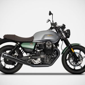 Zard POLISHED SS RACING SLIP-ONS For V7 850 21_23